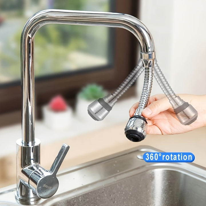 2pcs 360° Rotatable Faucet Aerator | Dual Mode Water Saving Tap Extender - High Pressure, Splash-Proof, Easy to Use, No Electricity Needed