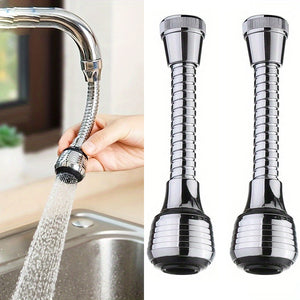 2pcs 360° Rotatable Faucet Aerator | Dual Mode Water Saving Tap Extender - High Pressure, Splash-Proof, Easy to Use, No Electricity Needed