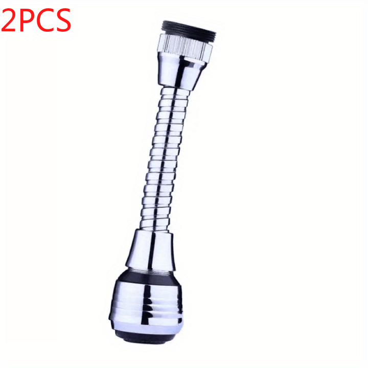 2pcs 360° Rotatable Faucet Aerator | Dual Mode Water Saving Tap Extender - High Pressure, Splash-Proof, Easy to Use, No Electricity Needed