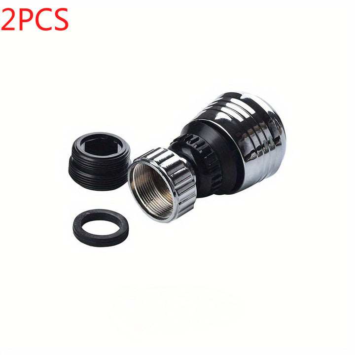 2pcs 360° Rotatable Faucet Aerator | Dual Mode Water Saving Tap Extender - High Pressure, Splash-Proof, Easy to Use, No Electricity Needed
