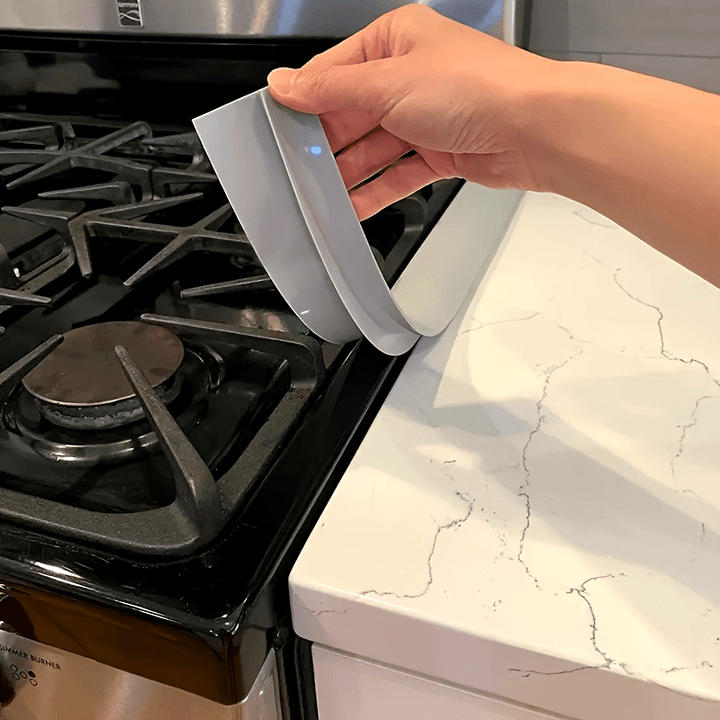 2pcs Silicone Kitchen Gap Covers - Heat, Water & Stain Resistant - Perfect for Sealing Spaces & Keeping Countertops Clean