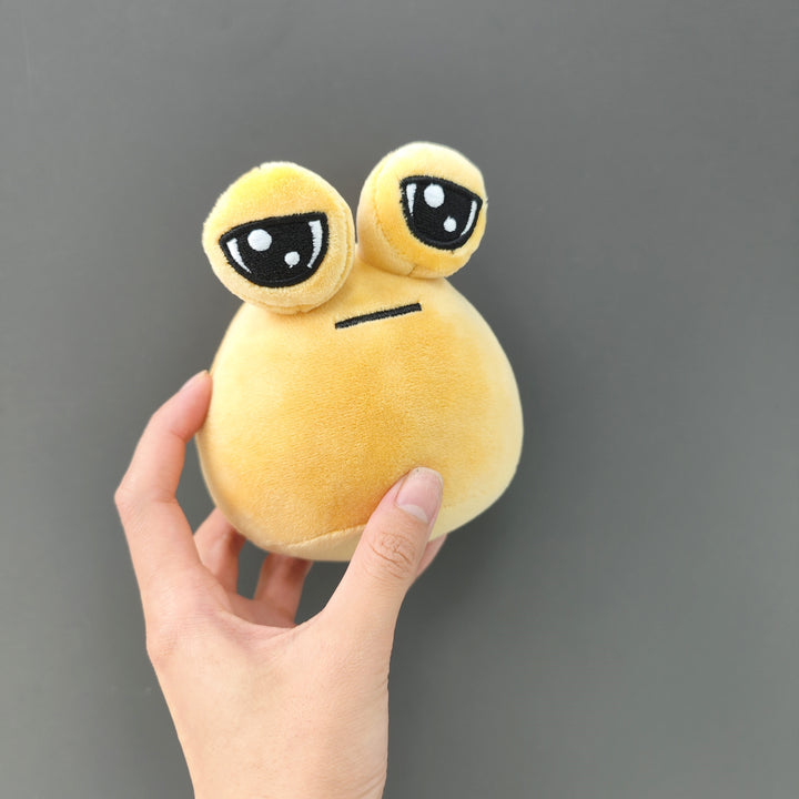 12cm/4.72in Super Small Pou Stuffed Animals Plush, Cute Pou Plush Toys My Pet Alien Pou Plush Toy Perfect For Valentine's Day Easter Mother's Day Home Decor