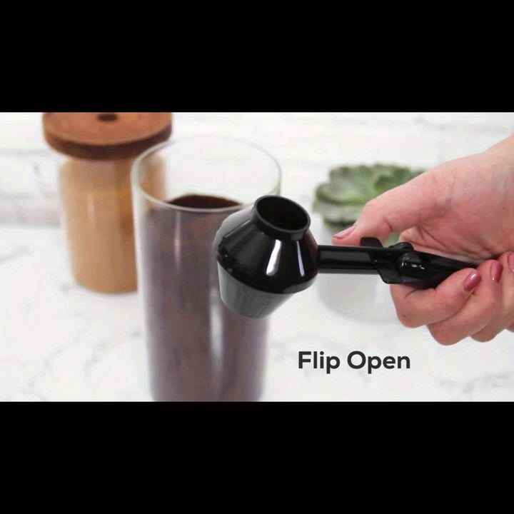 Coffee Scooper & Funnel for Reusable K Cup Refillable Coffee Pods, 2 Tablespoon Capacity