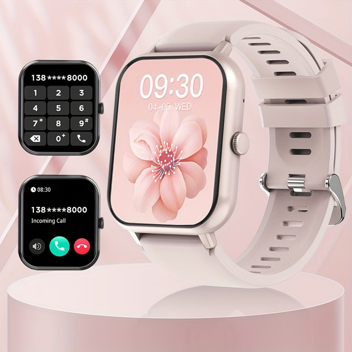 GWENLAND Smartwatch per Uomini e Donne - Schermo Touch Full da 1,83", Messaggi e Chiamate, Fitness Tracker con Pedometro, Distanza, Calorie, 100+ Modalità di Esercizio, Compatibile con Android/iPhone