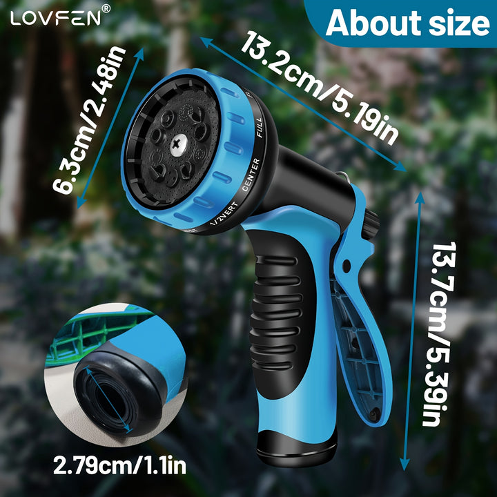 [100ft Heavy-Duty Garden Hose] Heavy-Duty 100ft Garden Hose, Non Expandable | 3/4" Solid Brass Fittings, Leakproof Design, Durable Rubber Material, US Standard Threads | Perfect For Gardening, Cleaning, Forestry 25FT/50FT/75F