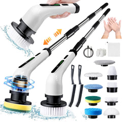 2025 Electric Rotating Floor Washer, Rechargeable Cleaning Brush, Shower