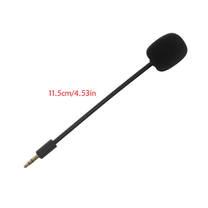 High-Quality Replacement Boom Microphone for Razer Barracuda X Gaming Headset - Durable ABS, Black with Golden-Colored Connector, 4.53" Cable - Perfect for Gamers