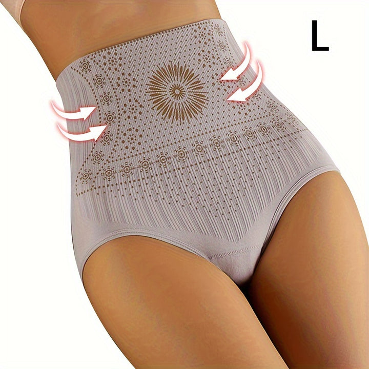 Seamless High Waist Body Shaper 1pc - Breathable Abdomen Briefs Panties Underwear Lingerie Waist Trainer