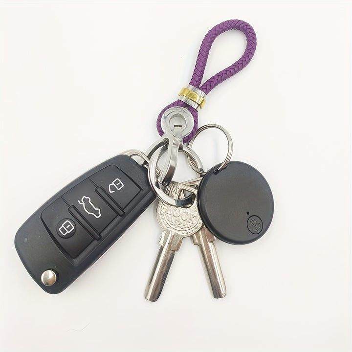 2/6Pcs Smart Car Tracker, Mini Car Key Finder, Key Finder Wireless, Pet Dog Cat Anti-lost Alarm Sensor, Smart Device Location Tracker, Mini GPS Tracker, for Locating Phone Wallet Keychain Luggage Item Finder, App Control, Bir