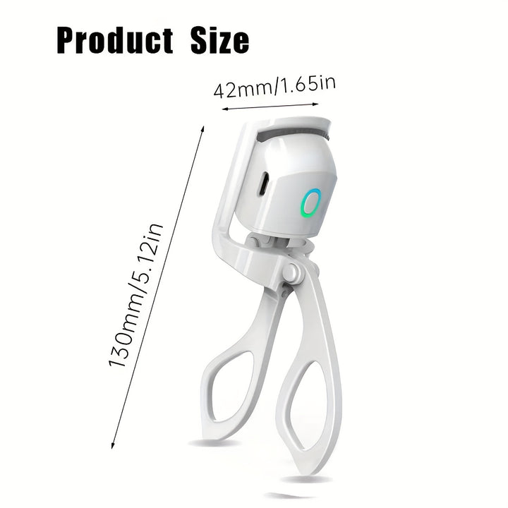 [Long-Lasting Curl] ABS Electric Eyelash Curler | Modern Beauty | Long-Lasting Curl | Home Use | Easy to Use