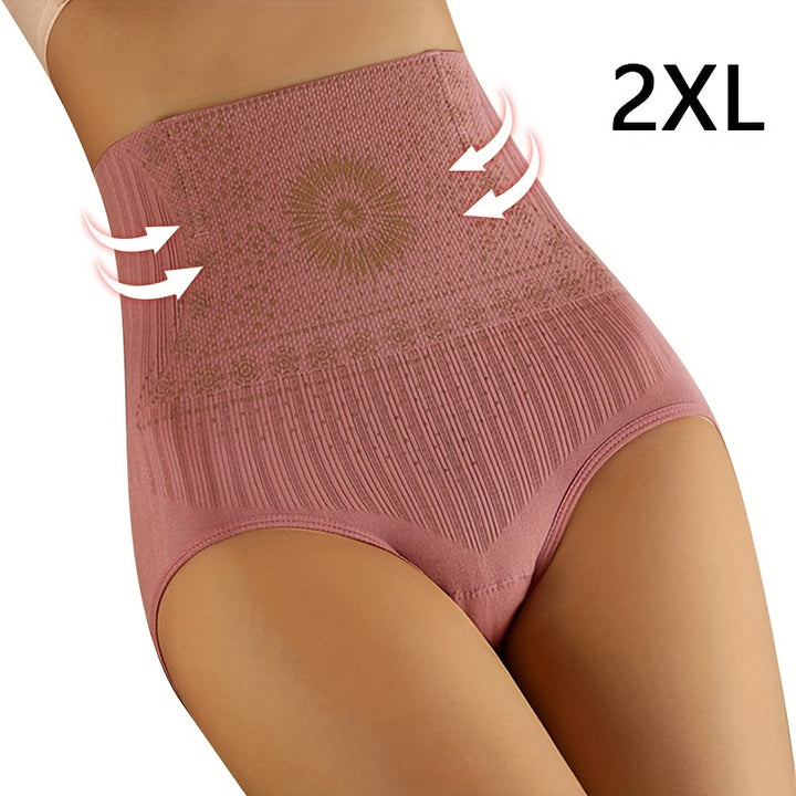 Seamless High Waist Body Shaper 1pc - Breathable Abdomen Briefs Panties Underwear Lingerie Waist Trainer