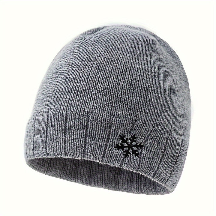 Chapeau en mélange thermique épais en tricot polaire automne/hiver