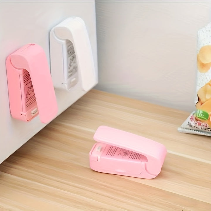 Mini Hot Bag Sealer Packaging Sealer Bag Hot Plastic Food Bag Sealing Portable Sealer Packaging Kitchen Accessories Household Vacuum Sealer: Keep Snacks Fresh, Easy To Carry!