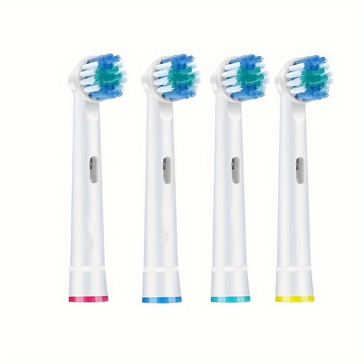 Replacement Heads for Electric Toothbrushes, Available in Packs of 4, 8, Or 16, Compatible with Oral B Models.