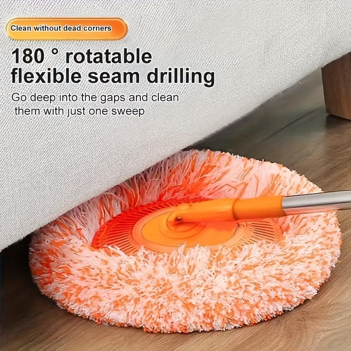 [1pc Multi Functional Ceiling Mop] 1pc, Multi Functional Ceiling And Wall Mop - Flexible, Suitable for Both Dry And Wet Use, Easy to Clean Floors, Tiles, Glass, And Cars