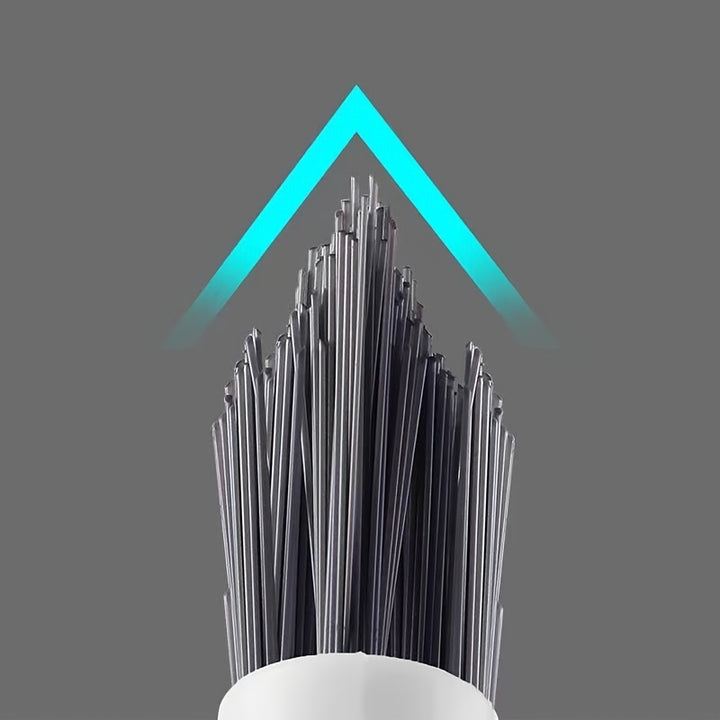 1pc, 88.5cm/34.8inch Long Handle Rotating Scrub Brush, Hard Bristle Bathroom Floor Brush for Tub and Tile Cleaning, Without Dead Ends, Cleaning Supplies, Cleaning Tool, Back To School Supplies