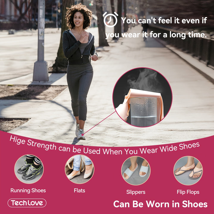 Tissu respirant, pied efficace pour une utilisation de jour et de nuit, idéal pour la course, facile à porter, durable et soulagement de la fatigue, parfait pour l'hallux valgus et le soutien orthopédique.