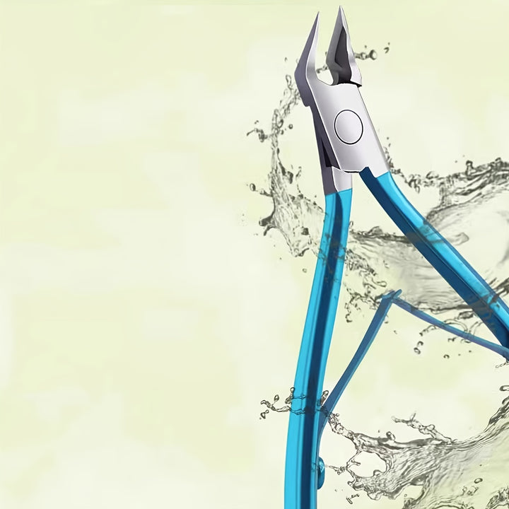 Stainless Steel Modern 1pc Eagle Beak Nail Clipper, Single Foot, Straight Blade, Unscented, Women's Specific