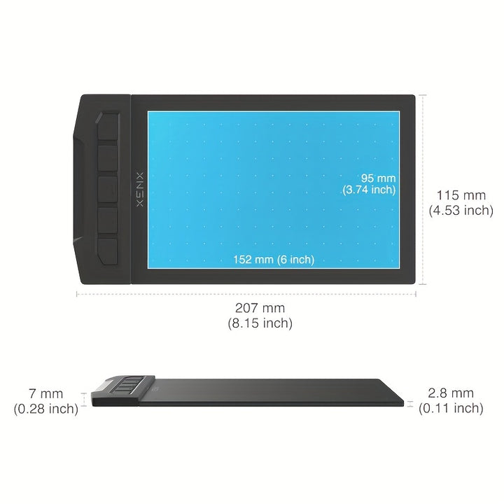 XENX Digital Tablet Computer Handdrawn Tablet Drawing Tablet Handwritten Tablet Tablet Can Be Connected To The Mobile Phone Convenient Thin And Light Support Online Course