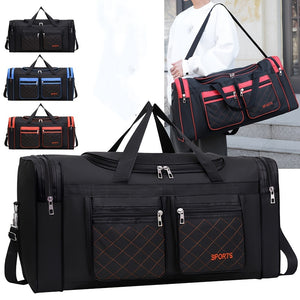 Multiple Pocket Large Capacity Handbag - Men's Travel Luggage Bag for Clothes Storage