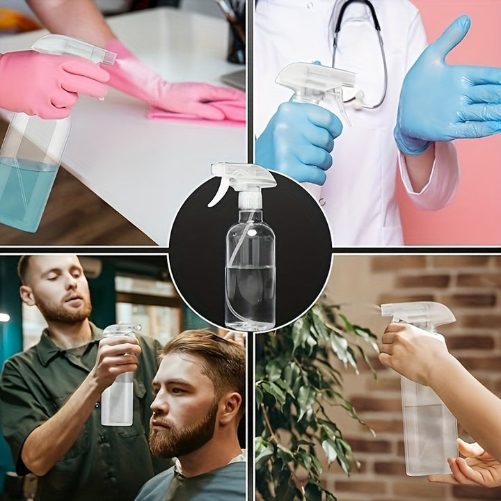 1pc 2pcs Multi-purpose Spray Bottle Can Be Used In Hair Salons, Kitchens, Bathrooms, And Garden Spray Pots. It Can Be Refilled And Reused. Two Spray Modes Can Be Set. The Ultra-fine Spray Linear Spray Valve Can Close The Plas