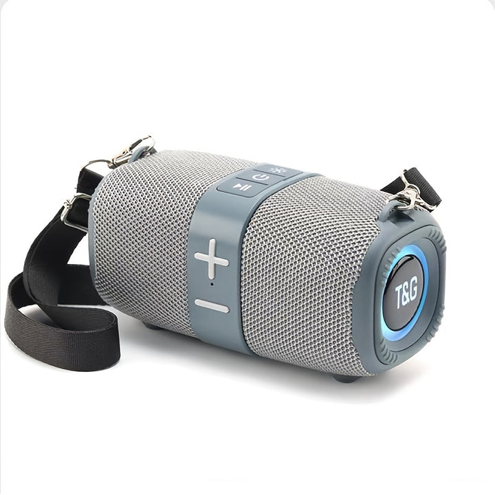 TG667 Portable Crossbody Speaker - IPX4 Waterproof, Wireless Wireless Connectivity, USB/TF/FM Radio Support, 10m Range, Cute Vertical Design, Audio, Music Player, Connect to Mobile Phone/Tablet/TV