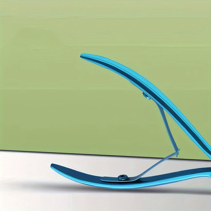 Stainless Steel Modern 1pc Eagle Beak Nail Clipper, Single Foot, Straight Blade, Unscented, Women's Specific