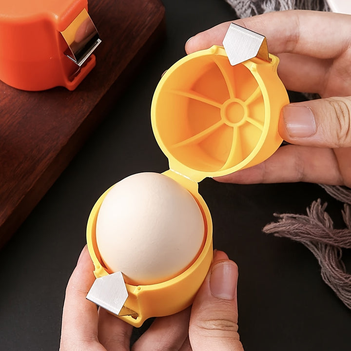 1pc Easy Clean Eggshell Separator - Quick Peel & Yolk Splitter, Essential for Kitchen Baking