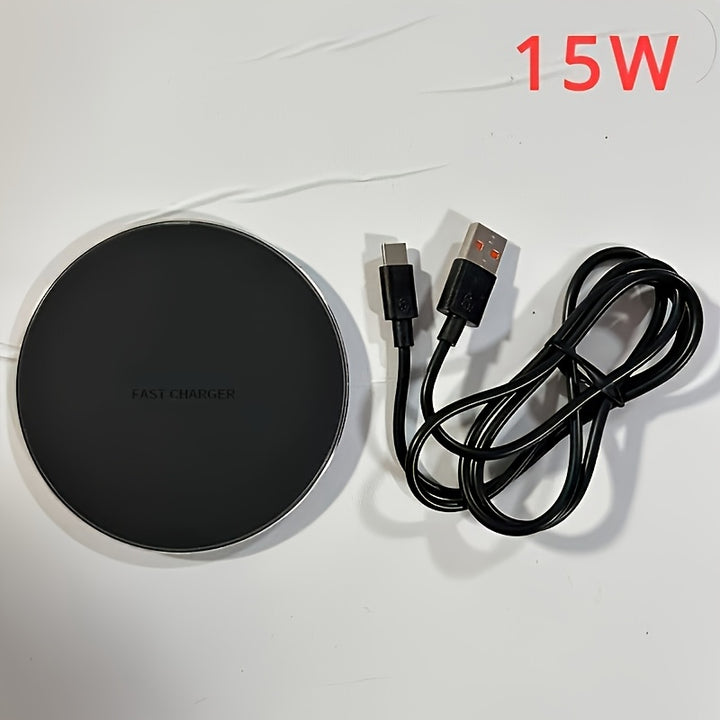 15W Wireless Charger for iPhone 14 13 12 11 Pro XS Max Mini X XR Induction Fast Wireless Charging Pad