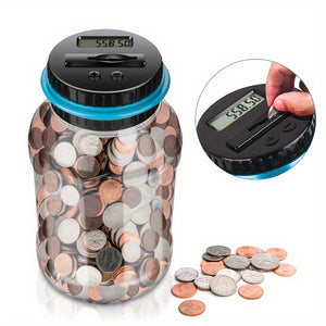 Savings Type Euro Electronic Counting Coin Coin Can Only Recognize Euros, As Easter, Halloween, Christmas Gift