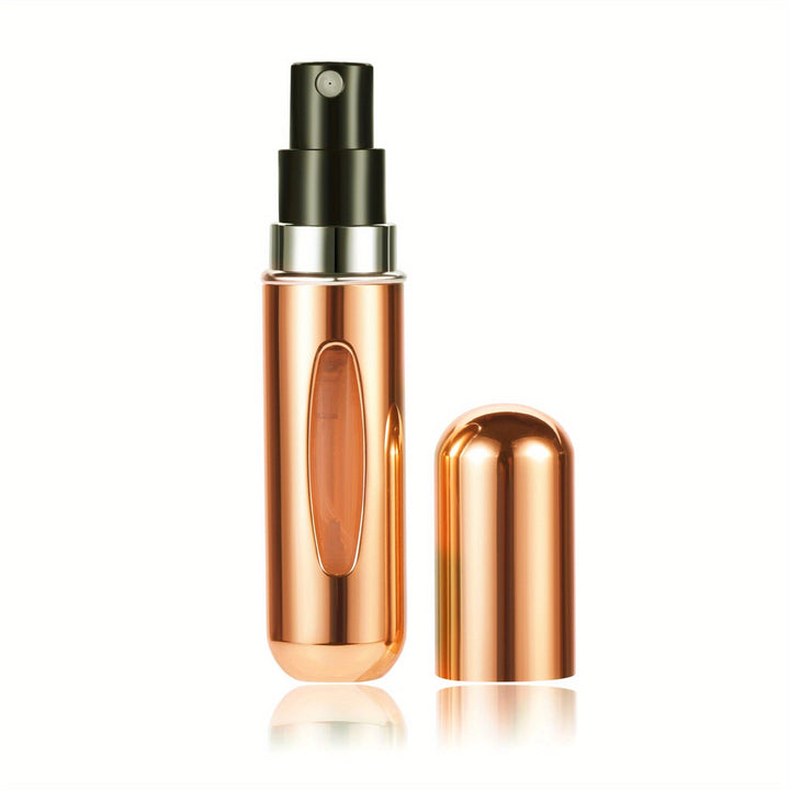 5ml portable compact refillable perfume spray bottle - perfect for travel and smell-1/6pcs