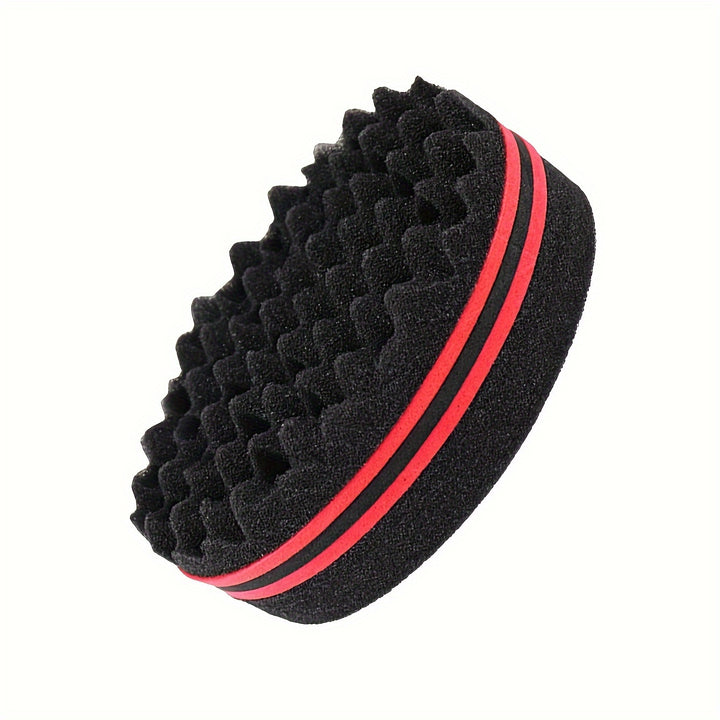 Durable ABS Plastic Afro Curly Hair Styling Sponge - Wave & Curl Care Brush for Twist and Lock Fashion