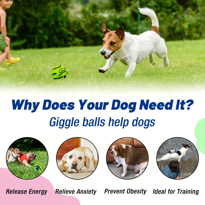 Pet Voice Ball Toy, Dog IQ Training Ball Toy, Without Battery