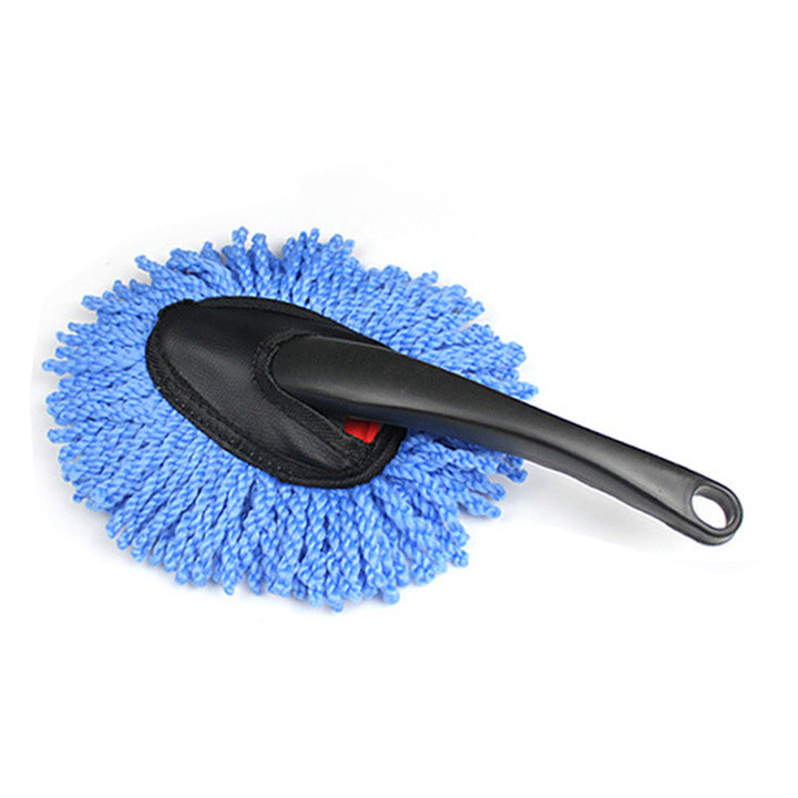 Soft Nanofiber Car Dust Removal Brush - Mini Bristle Brush for Car Interior Cleaning - Small Duster Wipe