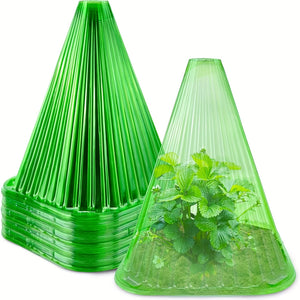 Reusable Garden Cloche Bells - Protect Plants from Birds, Frost, Snails, and More with Durable, Weather-Resistant Covers for Gardening and Lawn Care - Easy to Use, Reusable, and Versatile Plant Protectors