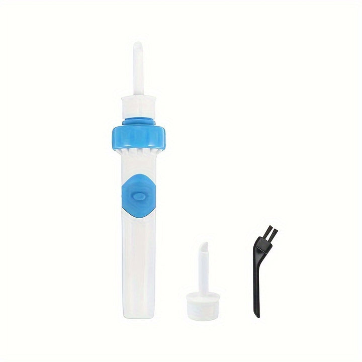 HB Battery Powered Ear Cleaner, Earwax Removal Tool with Soft Tip, Portable Ear Wax Suction Device, Safe Ear Care Accessory