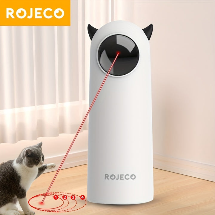 [Laser Light Interactive Pet Toy] Automatic Laser Light Pet Toy - Interactive, Smart For Cats, No Battery Included