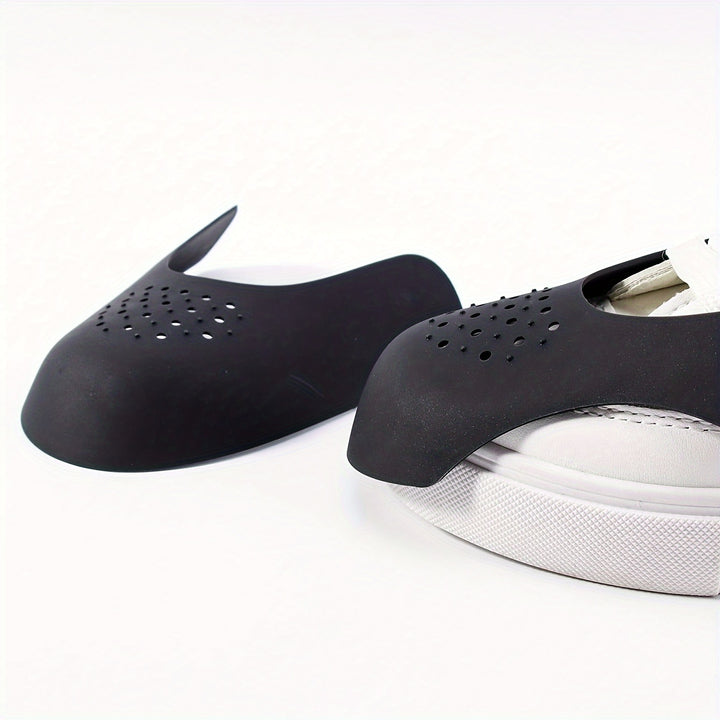 5-Pack Plastic Shoe Trees, Adjustable Cut-Out Shoe Stretcher for Men and Women, Anti-Wrinkle Shoe Protector, Fits All Types of Shoes, Durable Material