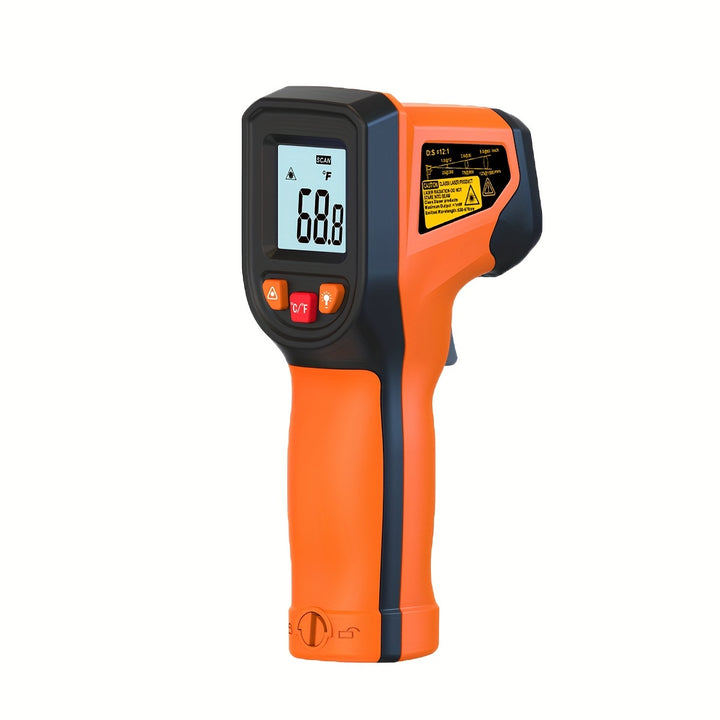 [Popular Choice] NJTY High-Precision Non-Contact Infrared Thermometer Gun - Digital Display, Durable Plastic, Battery Operated (AAA), Ideal for Cooking, Grills & Engines, Industrial Temperature Measurement