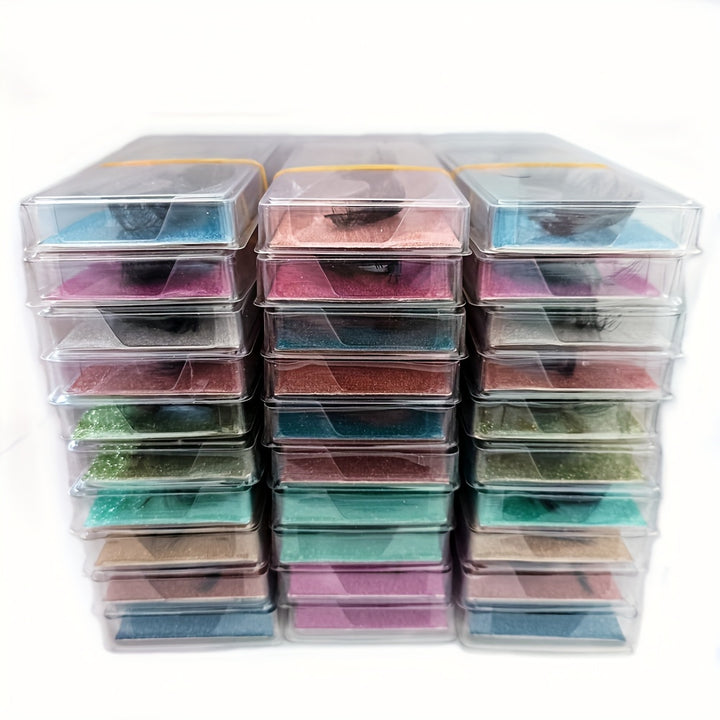 10 Pairs, 20 Pairs, 30 Pairs, 40 Pairs of False Eyelashes from 1cm to 2cm, 3D Different Models