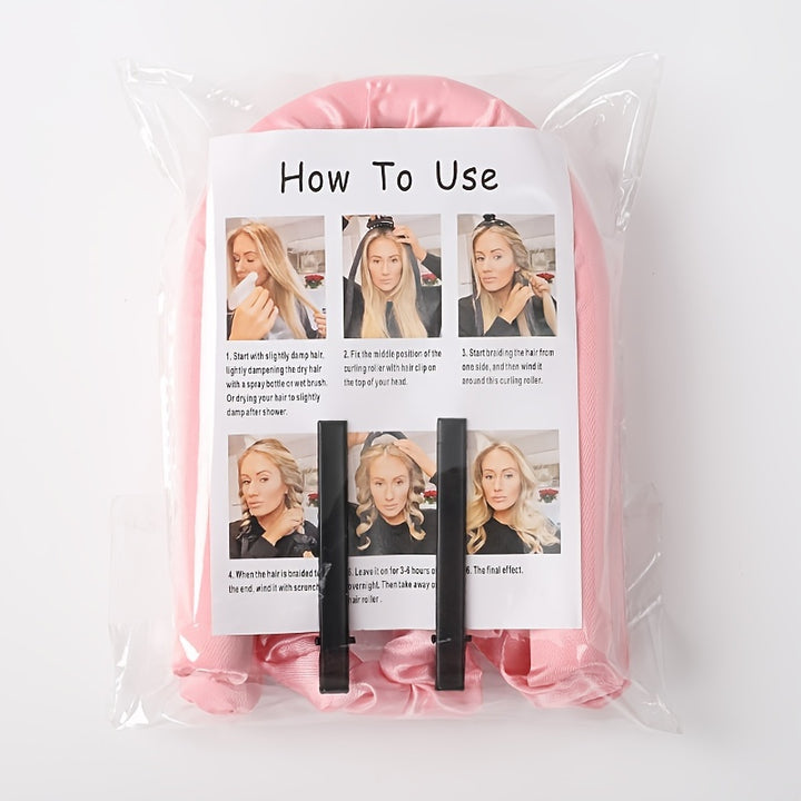 The Popular No-Heat Curling Wand for Big Waves Is a Lazy Person'S Sleep Styling Tool Made of Sponge.