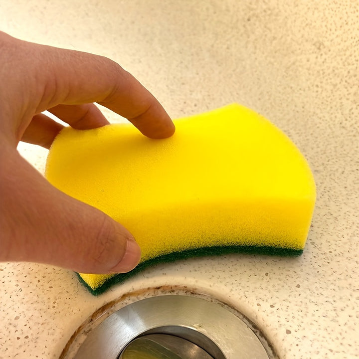 12pcs Heavy-Duty Kitchen Sponges - Durable, Scratch-Free Cleaning Power - High-Performance for Restaurant-Quality Results