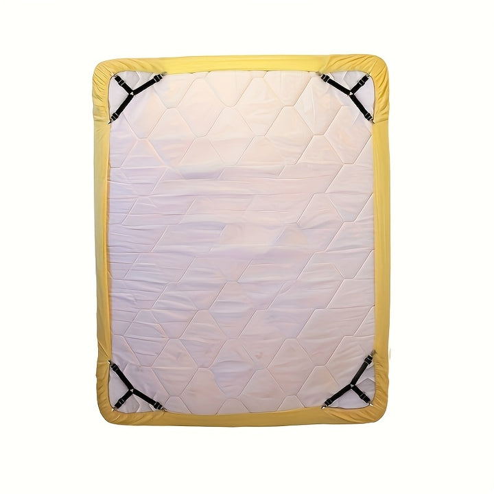 4pcs Sheet Holder Strap Sheet Holder Sheet Holder Buckle - Adjustable Elastic Sheet Holder For Wrinkled Sheets