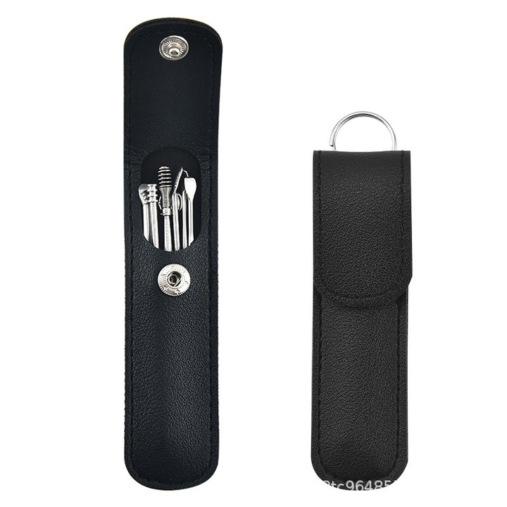 6-in-1 Stainless Steel Ear Wax Cleaner Set - Effectively Remove Ear Wax with Comfortable Ear Picks