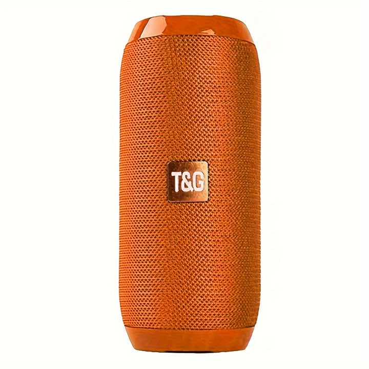 TG117 Portable Wireless Speaker, TWS Stereo, Built - In Mic For Calls - FM Radio, TF Card, USB Playback - Ideal For Use