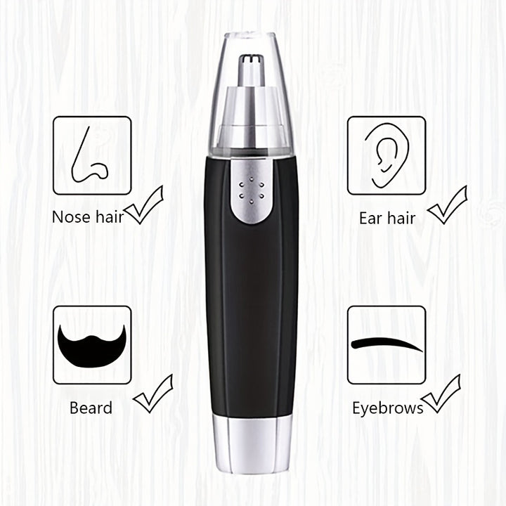 Electric Nose Hair Trimmer, Shaving Nose Hair Trimmer, Eyebrow Shaping, Nose Scraper, Nose Hair Trimmer Scissors Father's Day Gift