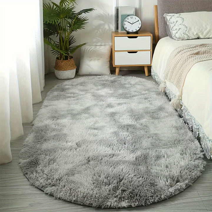 Soft Fluffy Shag 1pc Area Rugs - Non-Slip Machine Washable Carpet - Luxury Home Decor Room Decor for Living Room, Bedroom