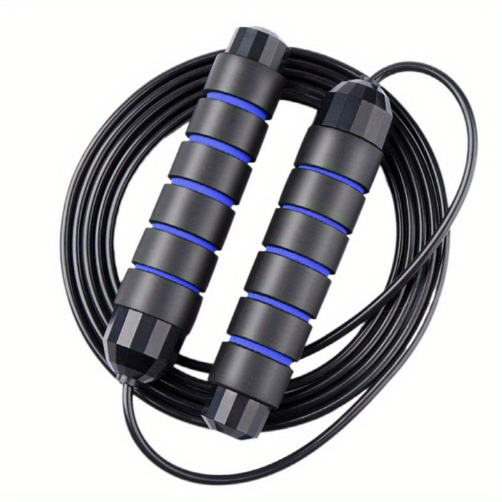 Weighted Speed Jump Rope with Memory Foam Handle for Effective Cardio and Weight Loss Training