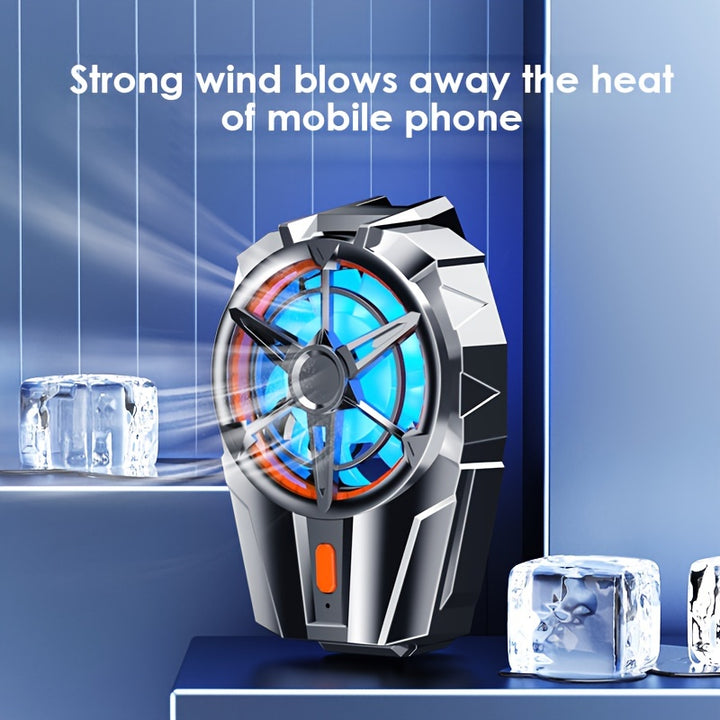 New X52 Cooling Fans For Mobile Phone Rechargeable Battery Silent Cooler Three Speed Adjustable Cell Phone Gaming Radiator