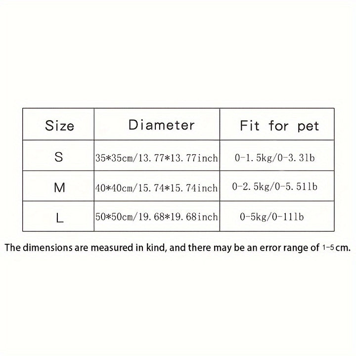 Soft and Comfortable Cozy Pet Tent - Solid Color Sleeping Nest for Cats and Dogs - Christmas Gift